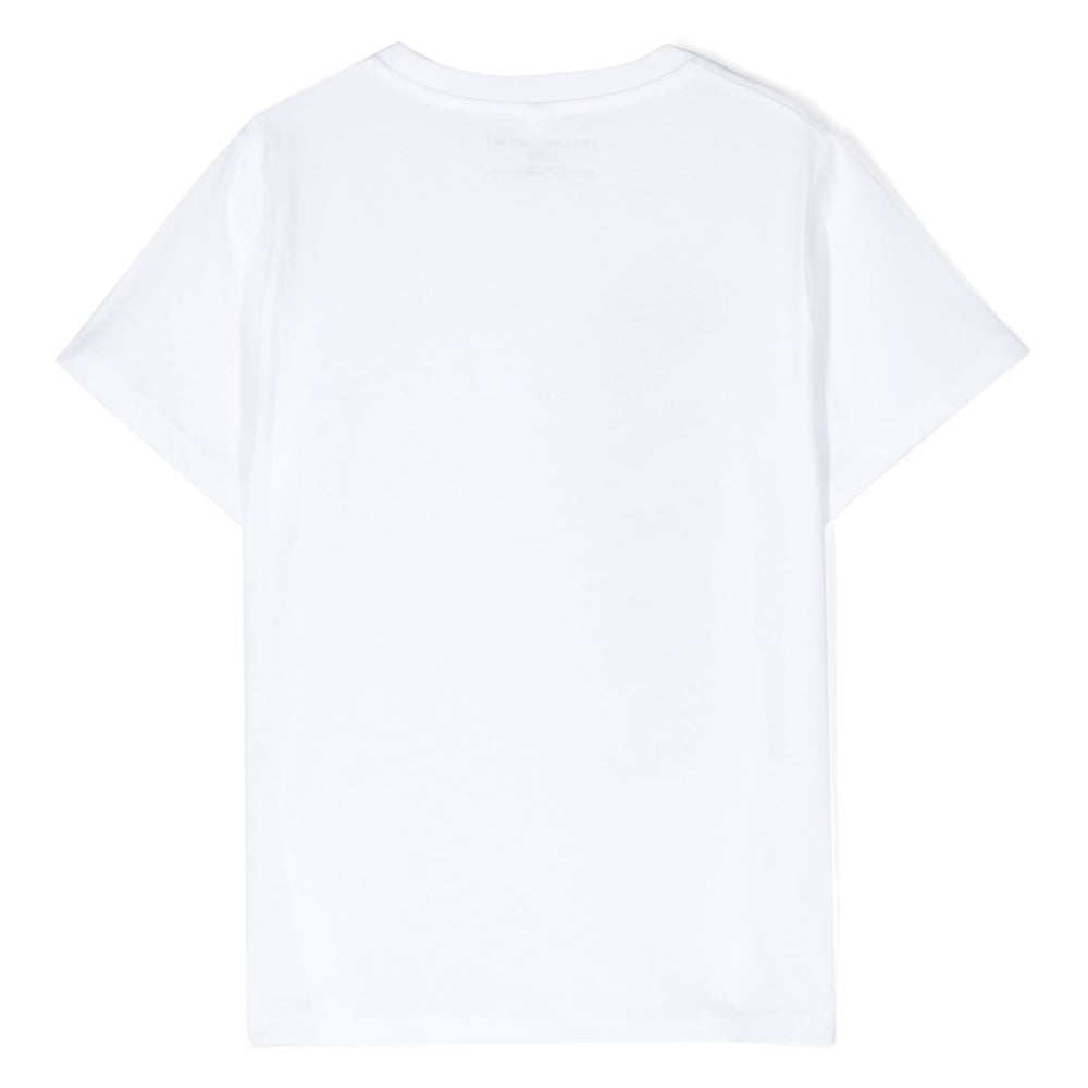 stella-White Logo T-Shirt-tu8d61-z0434-100