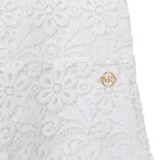 mk-r12110-10b-White Short Sleeved Dress