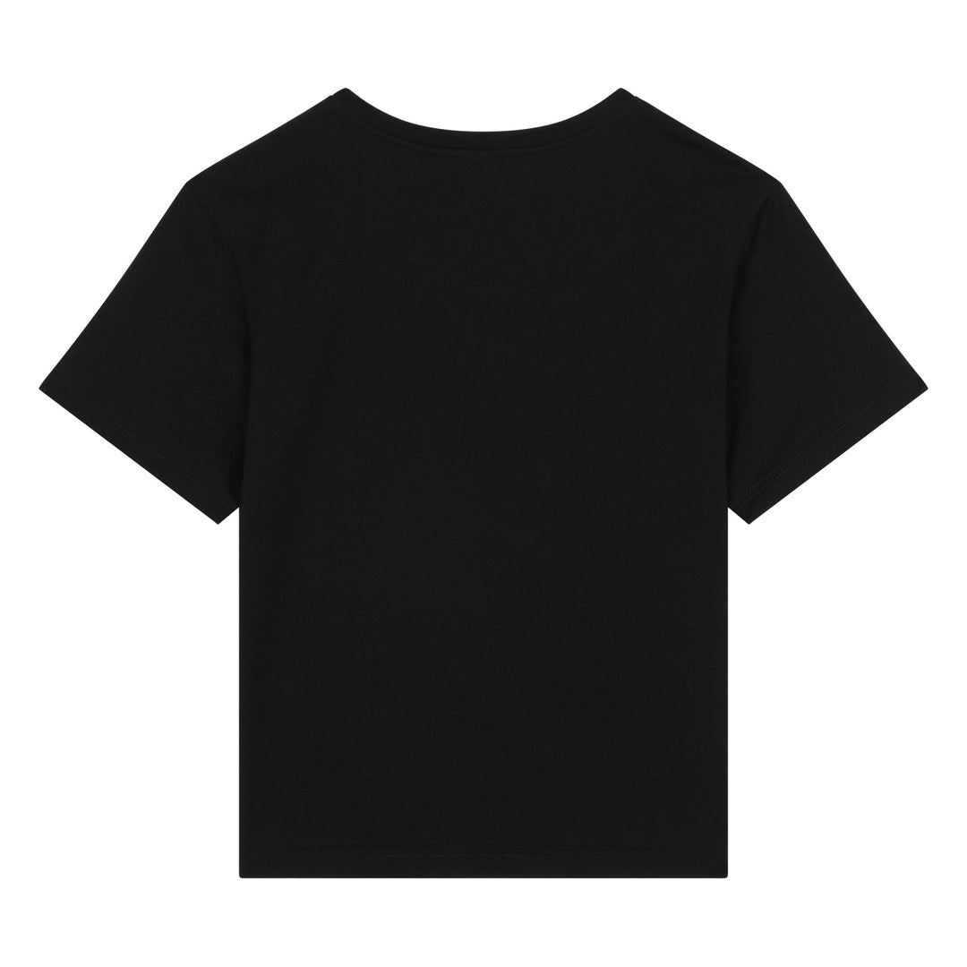 dg-l4jtey-g7m4h-n0000-Black Logo T-Shirt