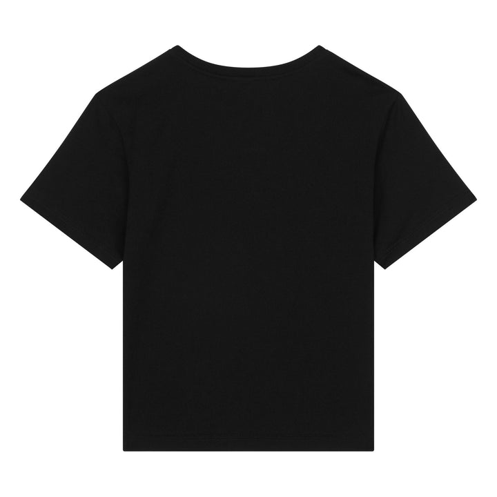 dg-l4jtey-g7m4h-n0000-Black Logo T-Shirt
