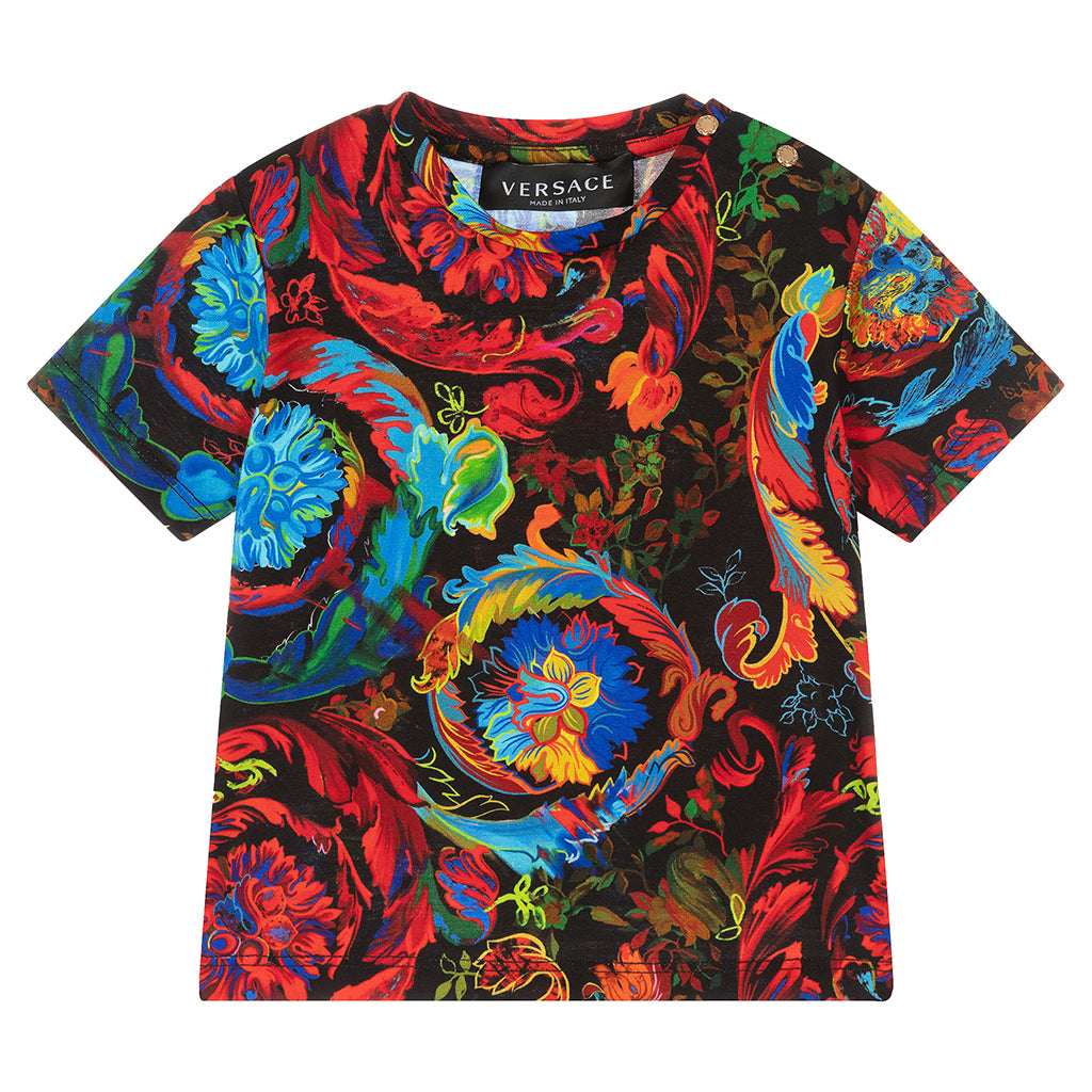 versace-Multicolor T-Shirt-1000101-1a04738-5b020