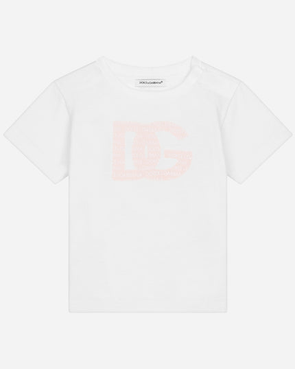dg-l1jt7w-g7l5o-s9001-Ivory Logo T-Shirt