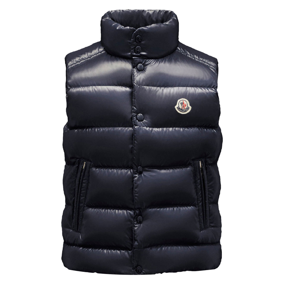 moncler-Navy Blue Tib Down Gilet-i2-954-1a126-20-68950-742