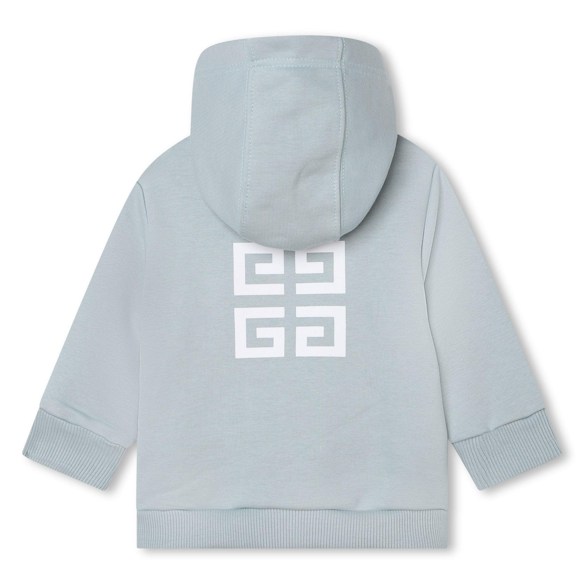 Pale blue online zip up hoodie