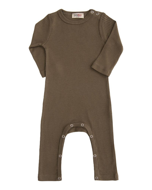 kids-atelier-banblu-gender-neutral-unisex-baby-girl-boy-green-olive-ls-modal-romper-51175-olive