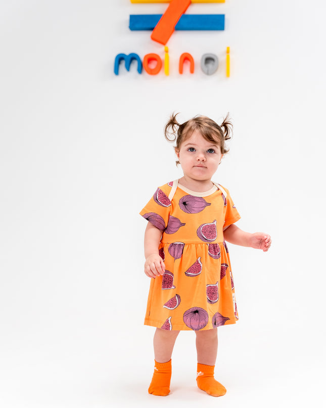 kids-atelier-moi-noi-baby-girl-yellow-sand-castle-print-knitted-dress-mn8019-yellow