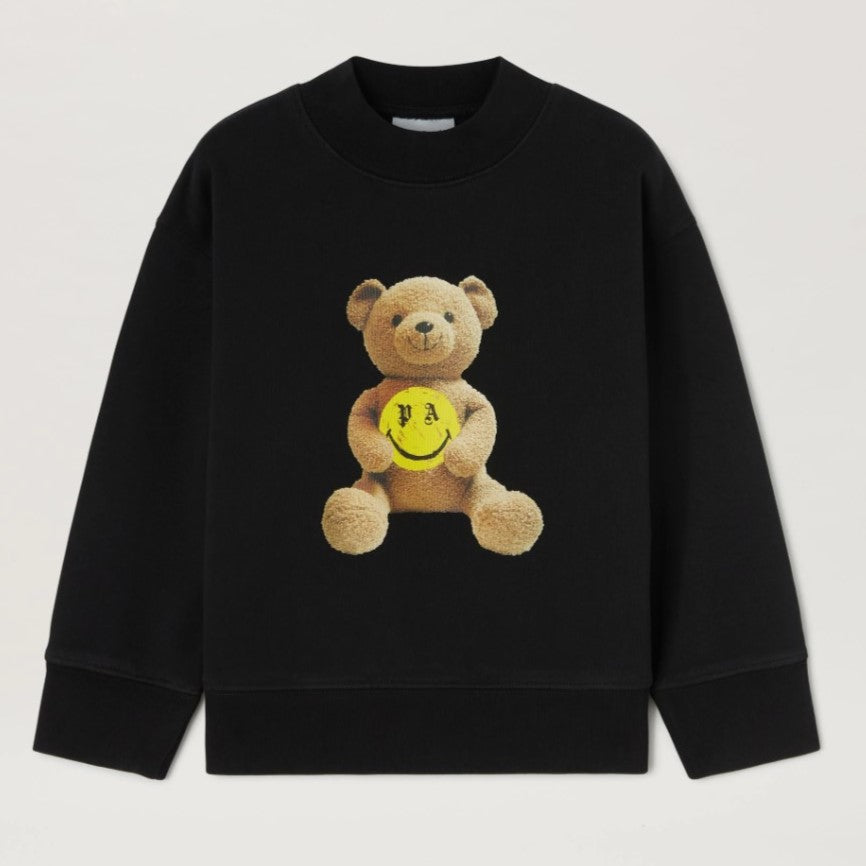 palm-angels-pbba001f23fle0011015-Black Bear Print Sweatshirt