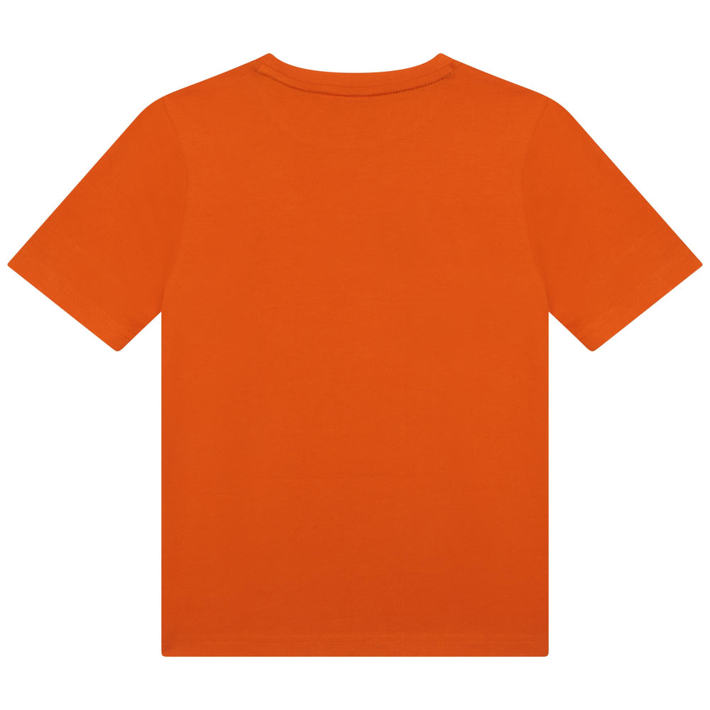 boss-j25o04-401-kb-Orange Cotton Logo T-Shirt