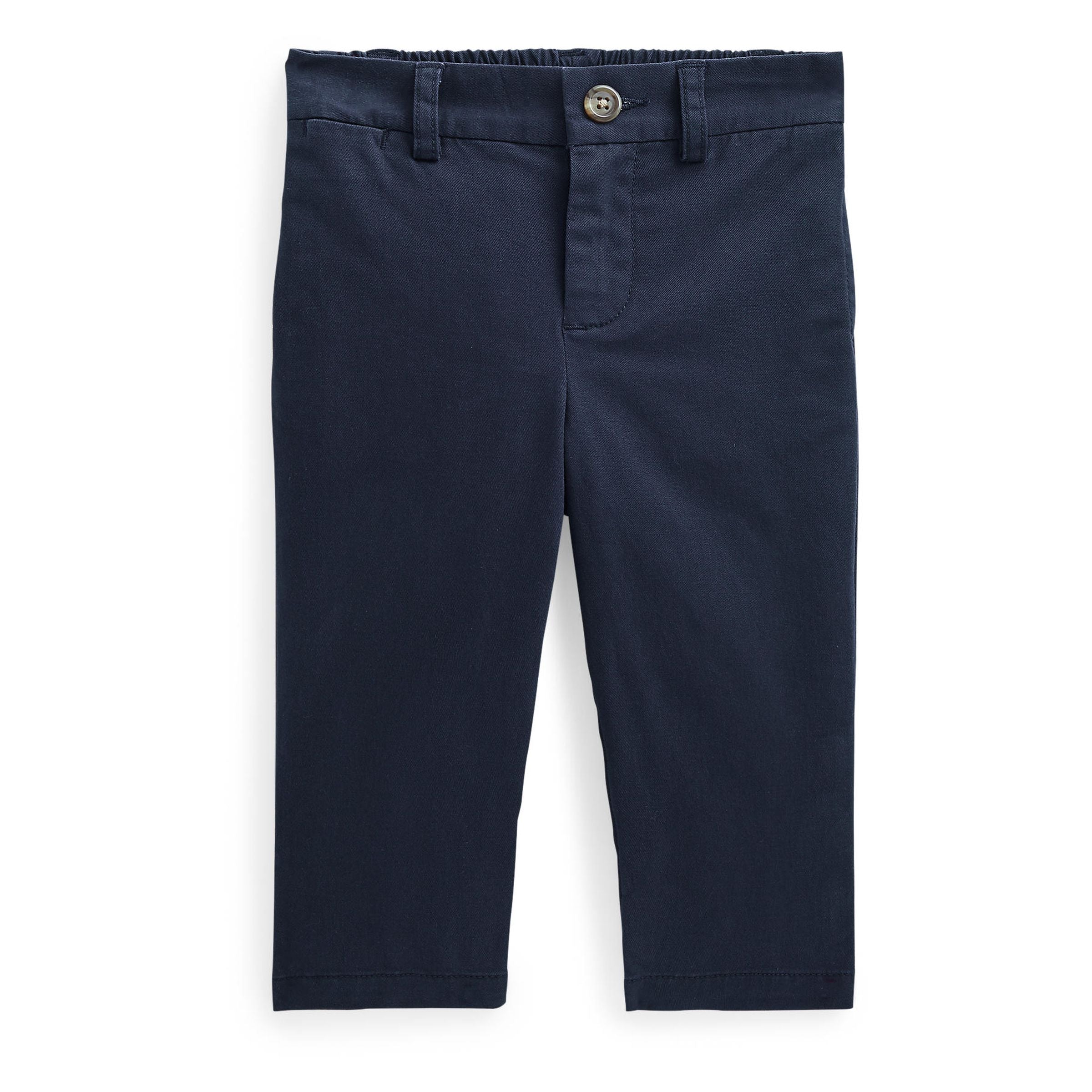 Ralph Lauren Boys Preppy Pants Baby Blue Size 9 Months Navy