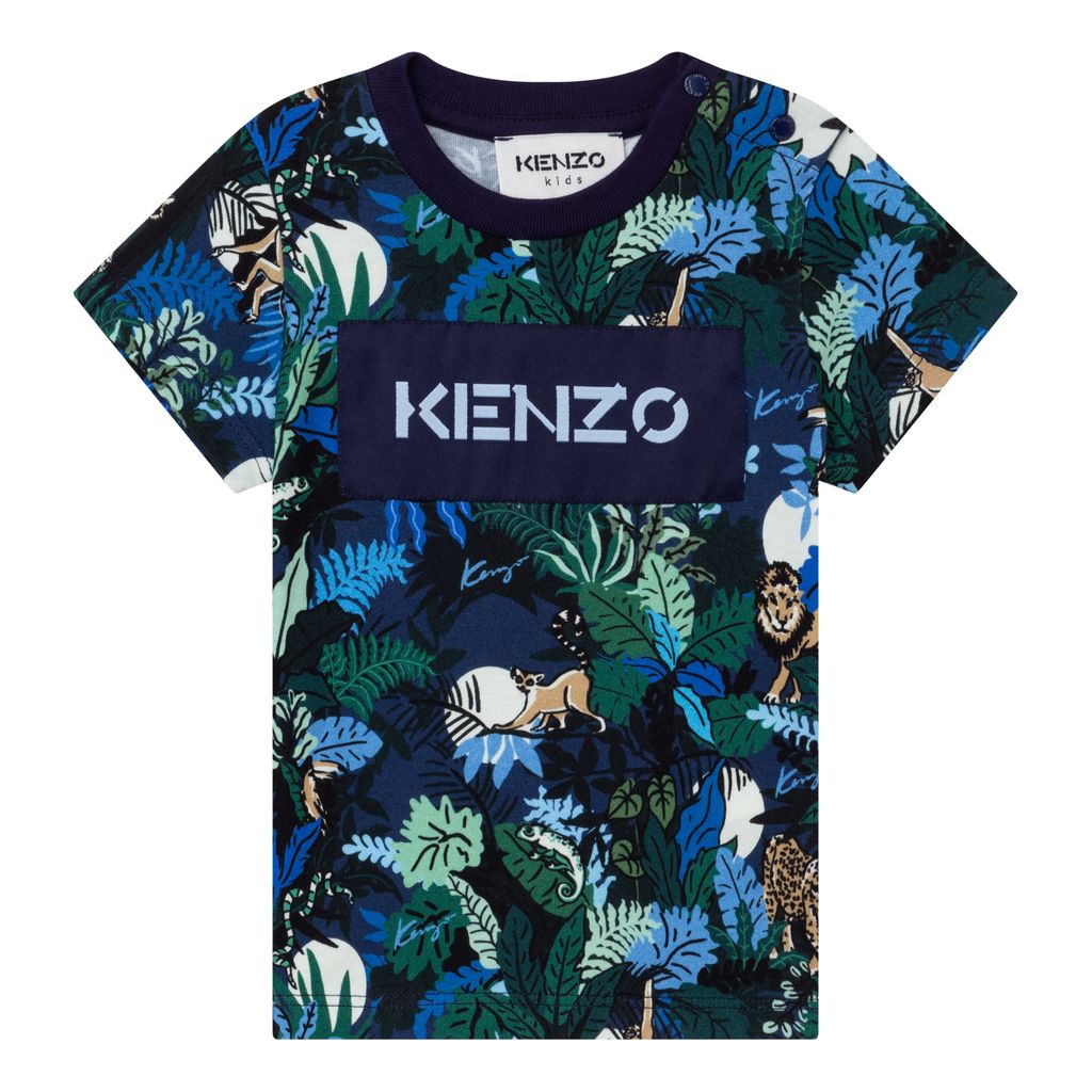 kenzo-Multicolor  Jungle T-Shirt-k05122-868