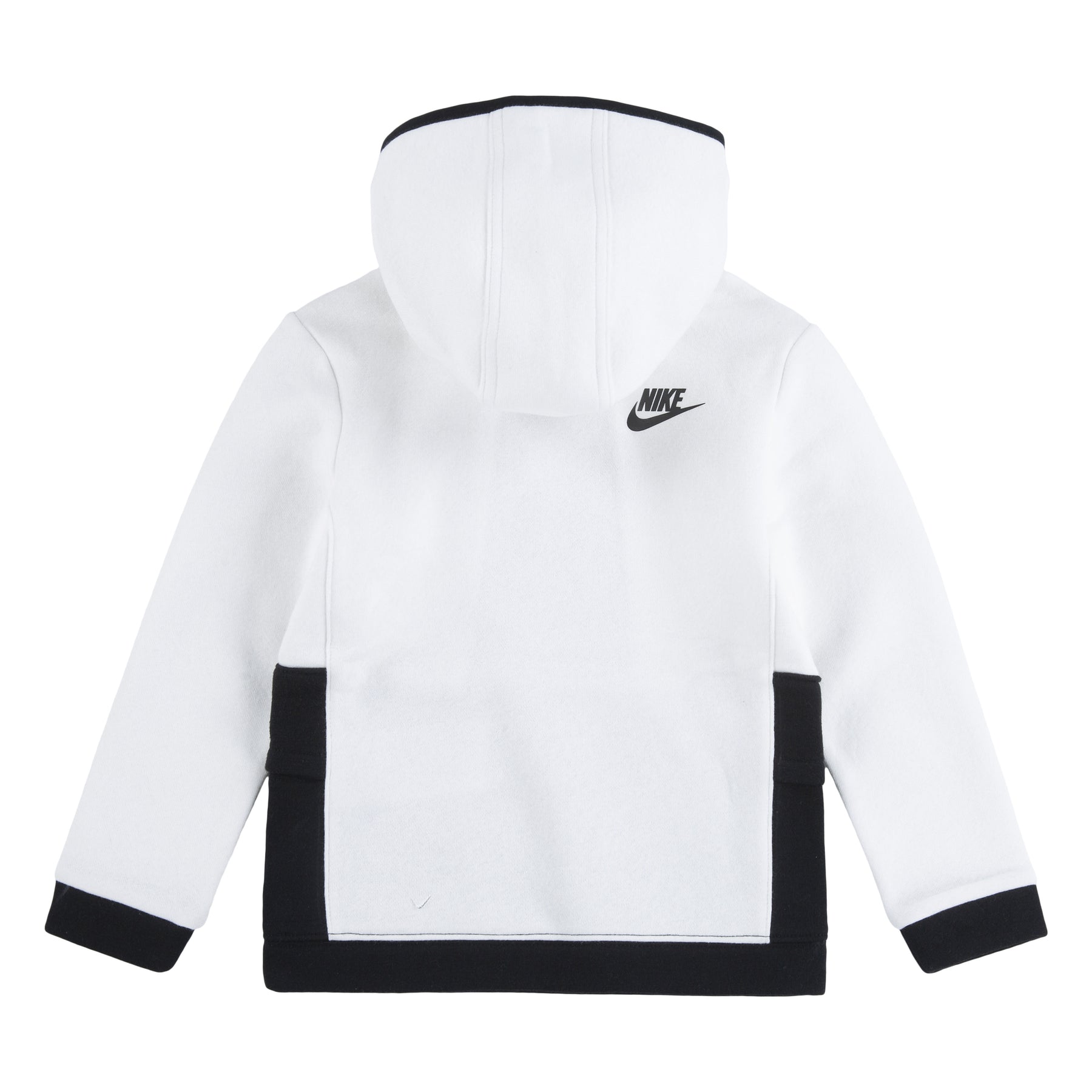 White nike shop hoodie boys