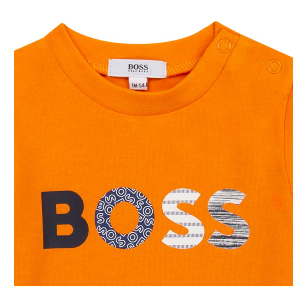 Boss orange v neck t shirt sales