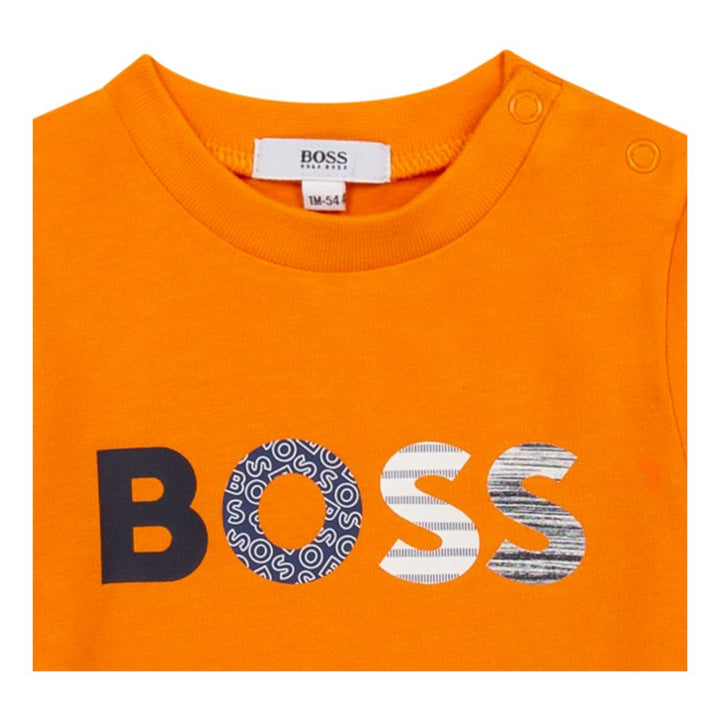 boss-Orange Logo T-Shirt-j95329-423