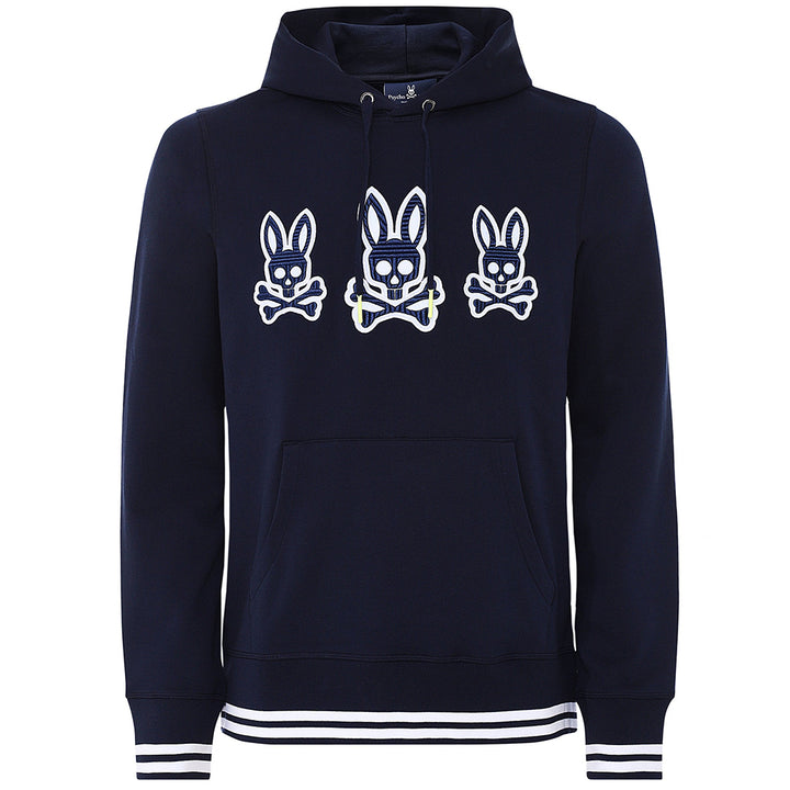 Navy Liam Graphic Hoodie