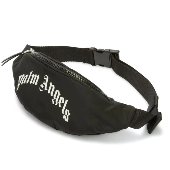 palm-angels-pbno001c99fab0031001-Black Logo Fanny Pack