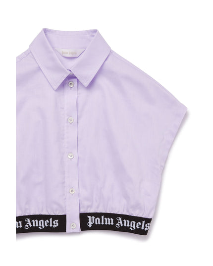 palm-angels-pgga011s23fab0013610-Pink Oxford Sleeveless Shirt