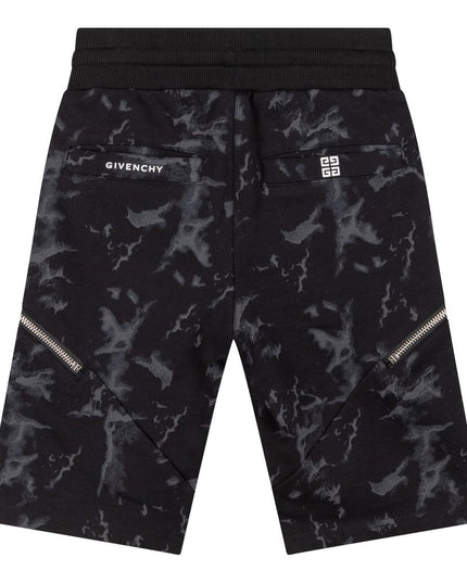 givenchy-Black Bermuda Shorts-h24164-m60