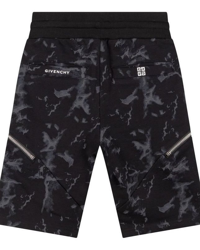 givenchy-Black Bermuda Shorts-h24164-m60