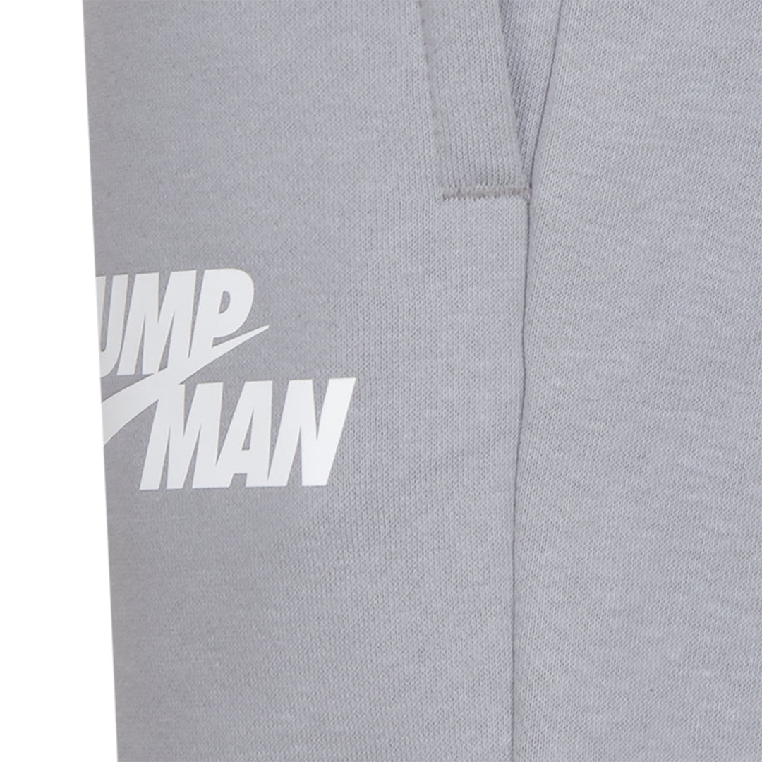 Gray Jumpman Logo Shorts