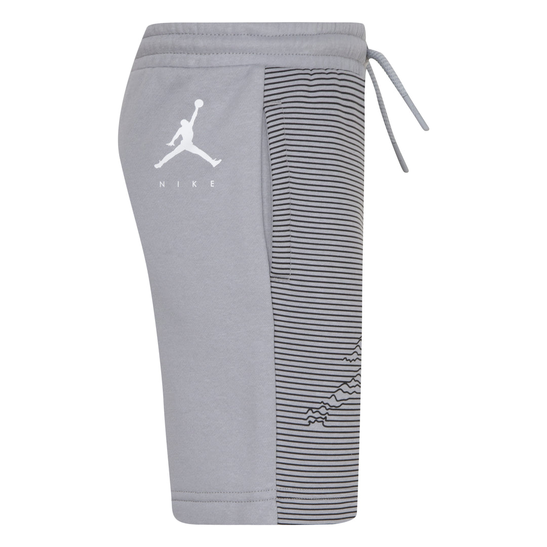Gray Jumpman Logo Shorts