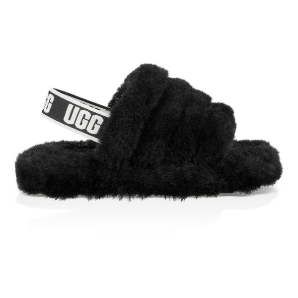 Ugg fur slides kids store