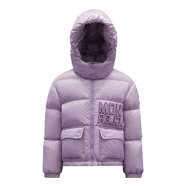Moncler coat purple 2025
