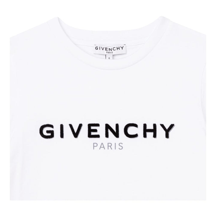 givenchy-White Logo T-Shirt-h25281-10b