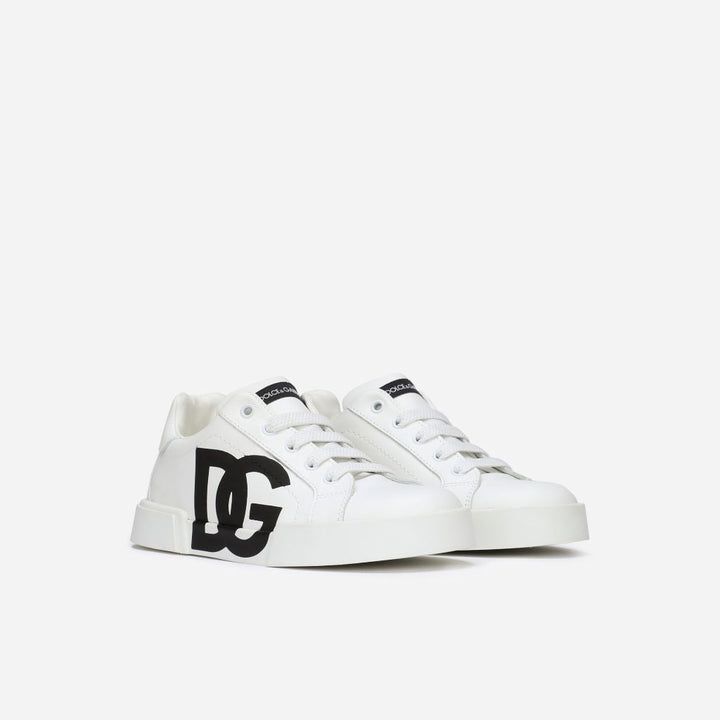 dg-da0702-ac330-89642-White Logo Sneakers