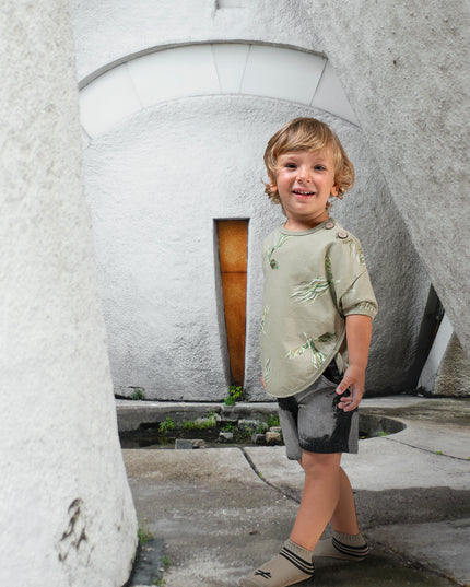 Mustard Crescent Denim Outfit
