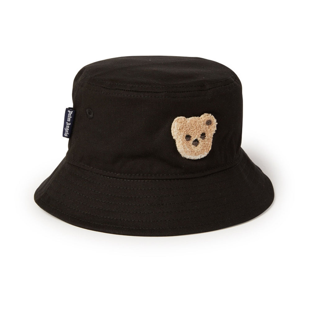 palm-angels-pbla001s23fab0041060-Black Bucket Hat