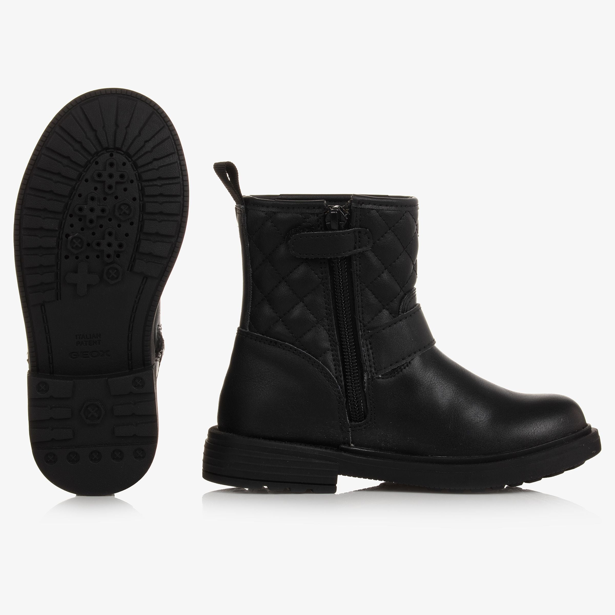 Black Eclair Ankle Boots kids atelier