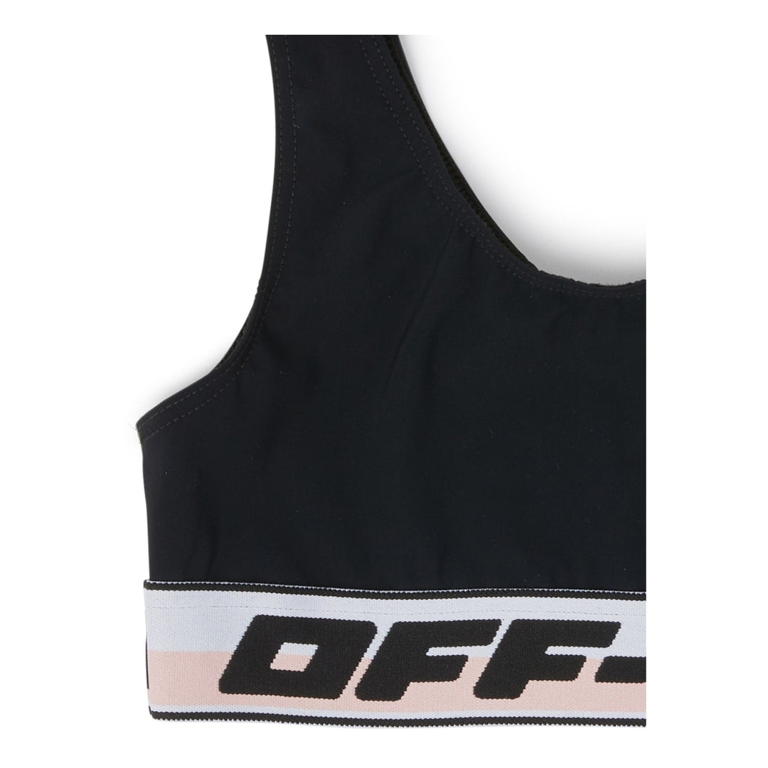 off-white-ogfa002c99jer0011010-Black Logo Bikini