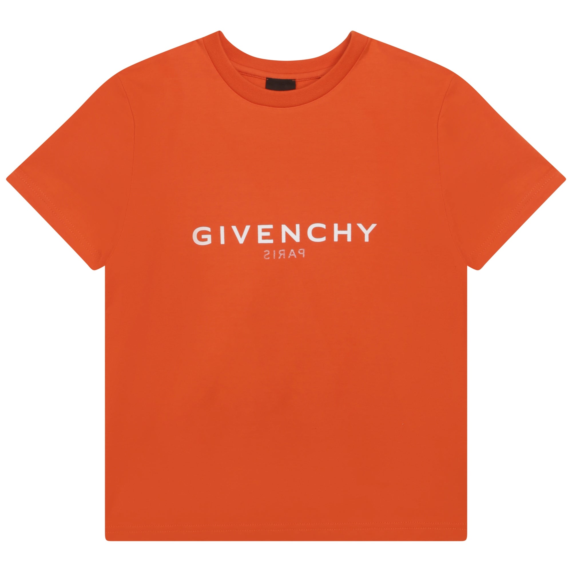 Orange Logo T Shirt kids atelier