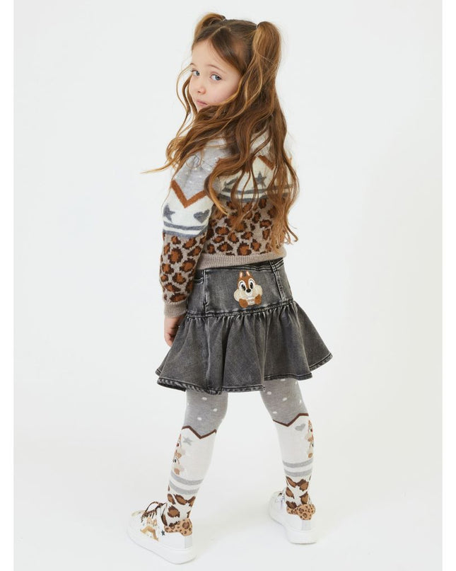 monnalisa-Disney Black Denim Skirt-190708-0030-0050_kids atelier