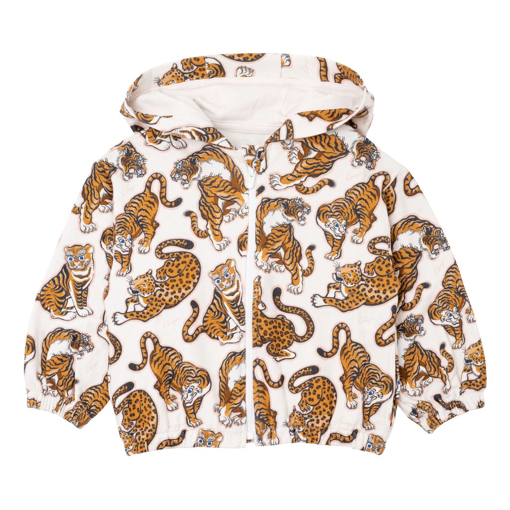 Kenzo tiger zipped online sweatshirt