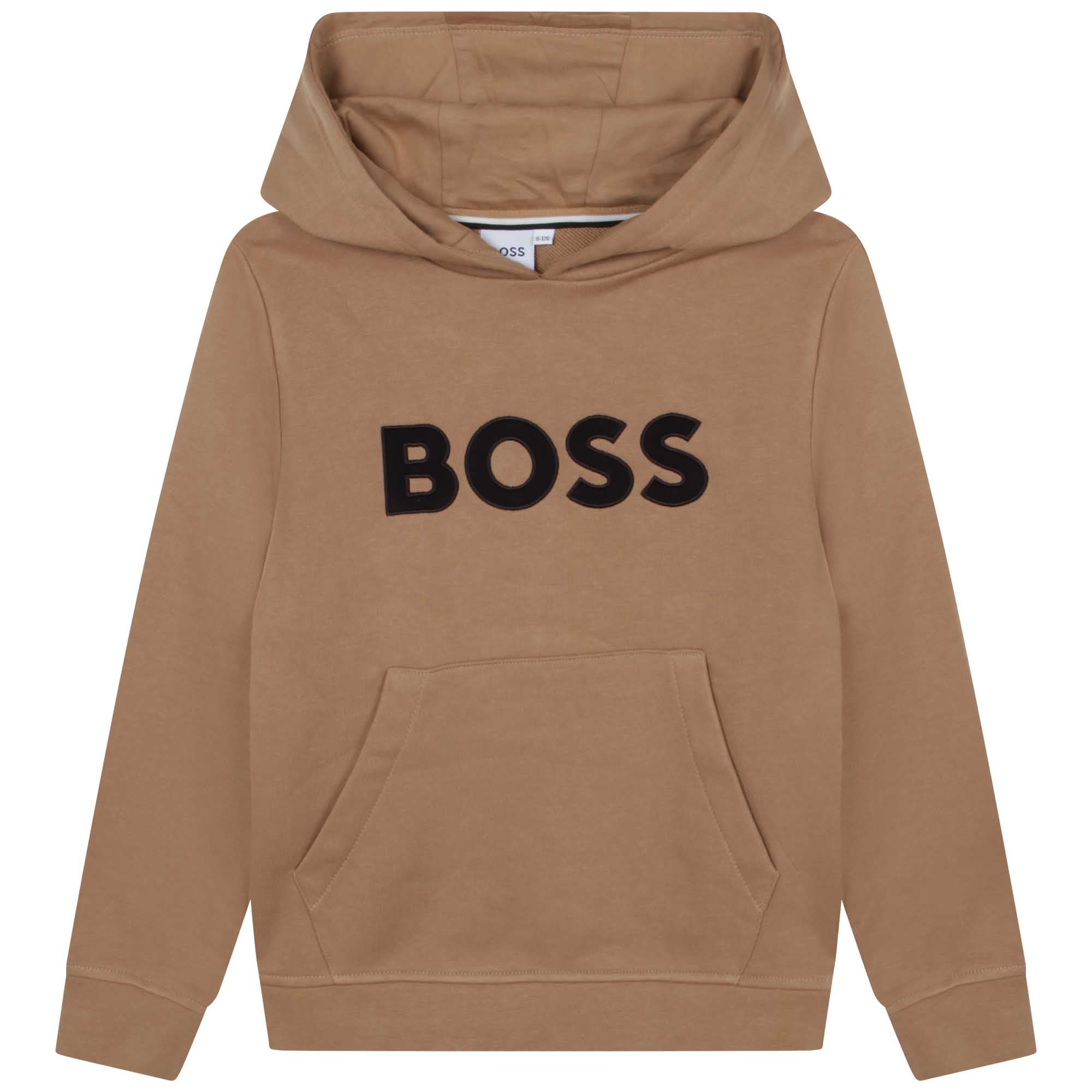 Brown Hoodie kids atelier