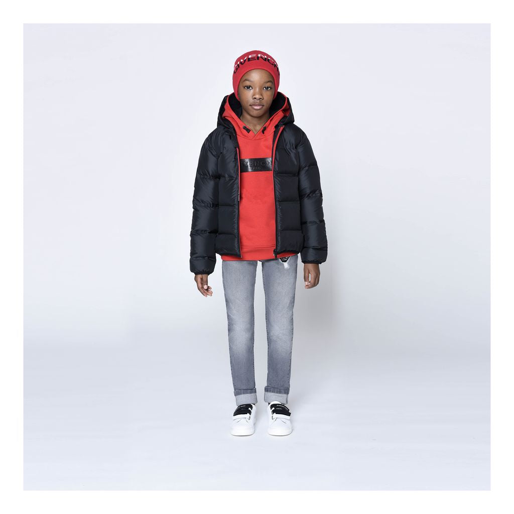 Bright hotsell red sweatshirt