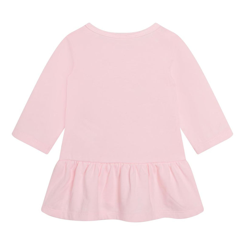 kenzo-Pink Cotton Dress-k92024-44d