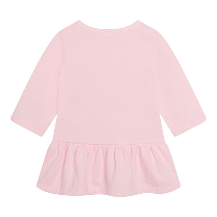 kenzo-Pink Cotton Dress-k92024-44d