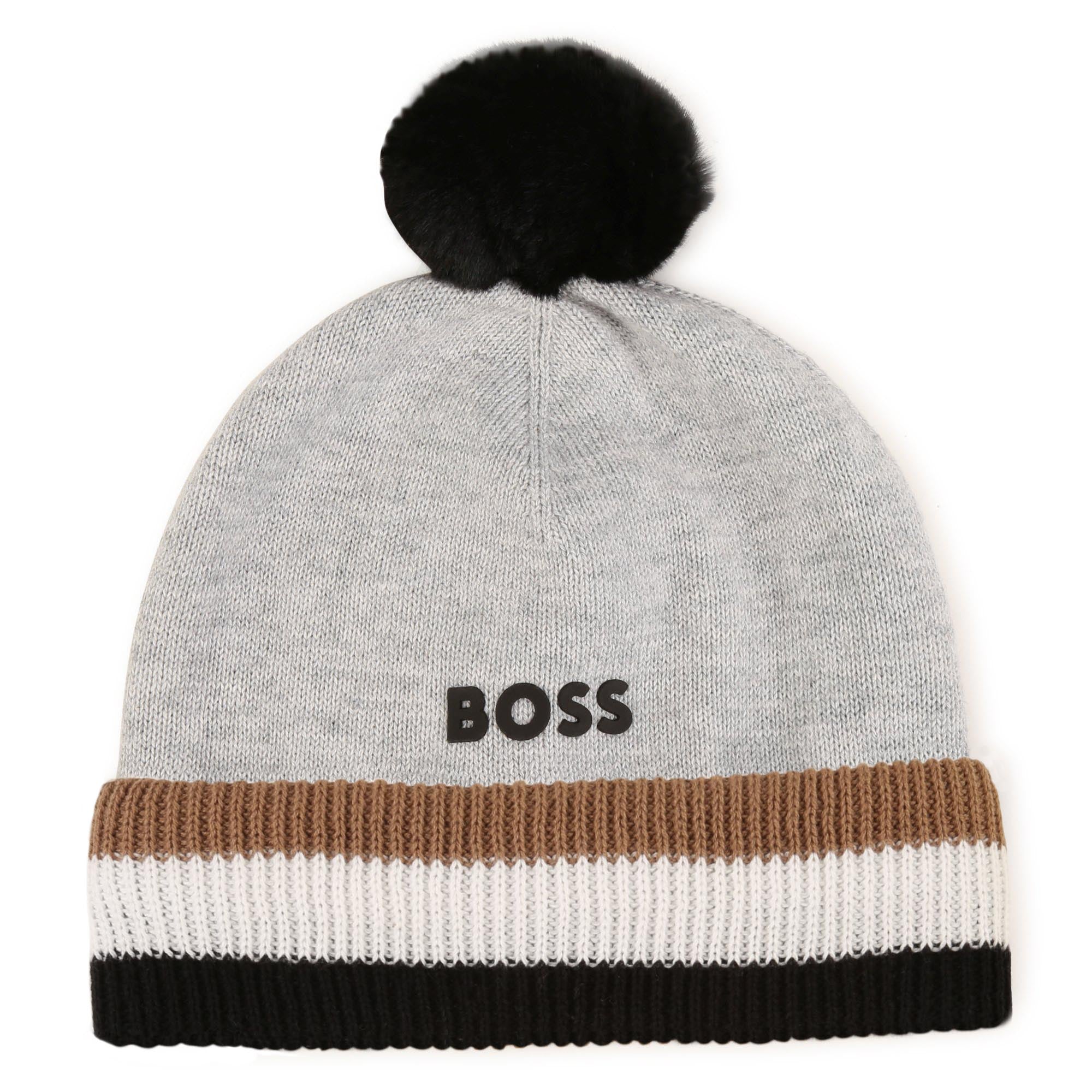 BOSS J01148 A32 CHINE GREY PULL ON HAT