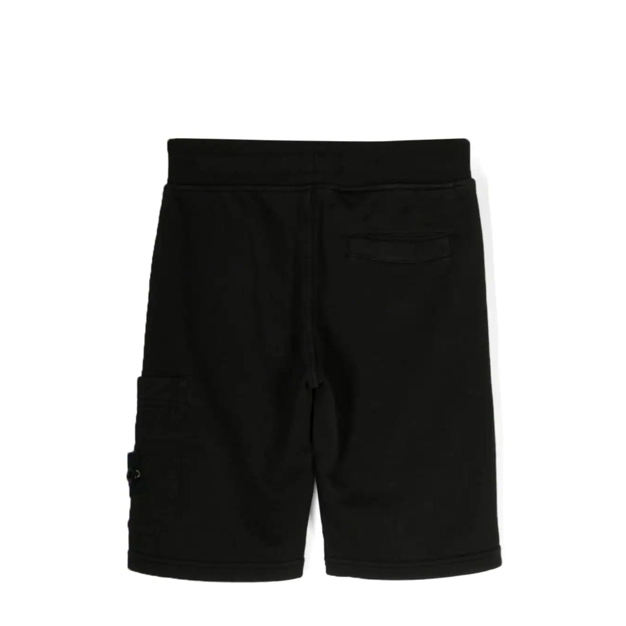 Stone island sweat shorts black store