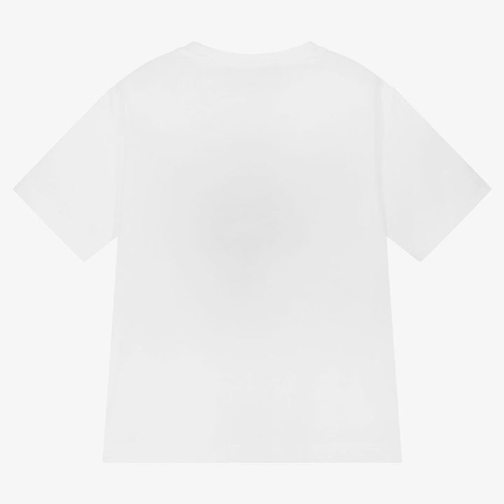 armani-White Logo T-Shirt-6l4tjr-4j5kz-101