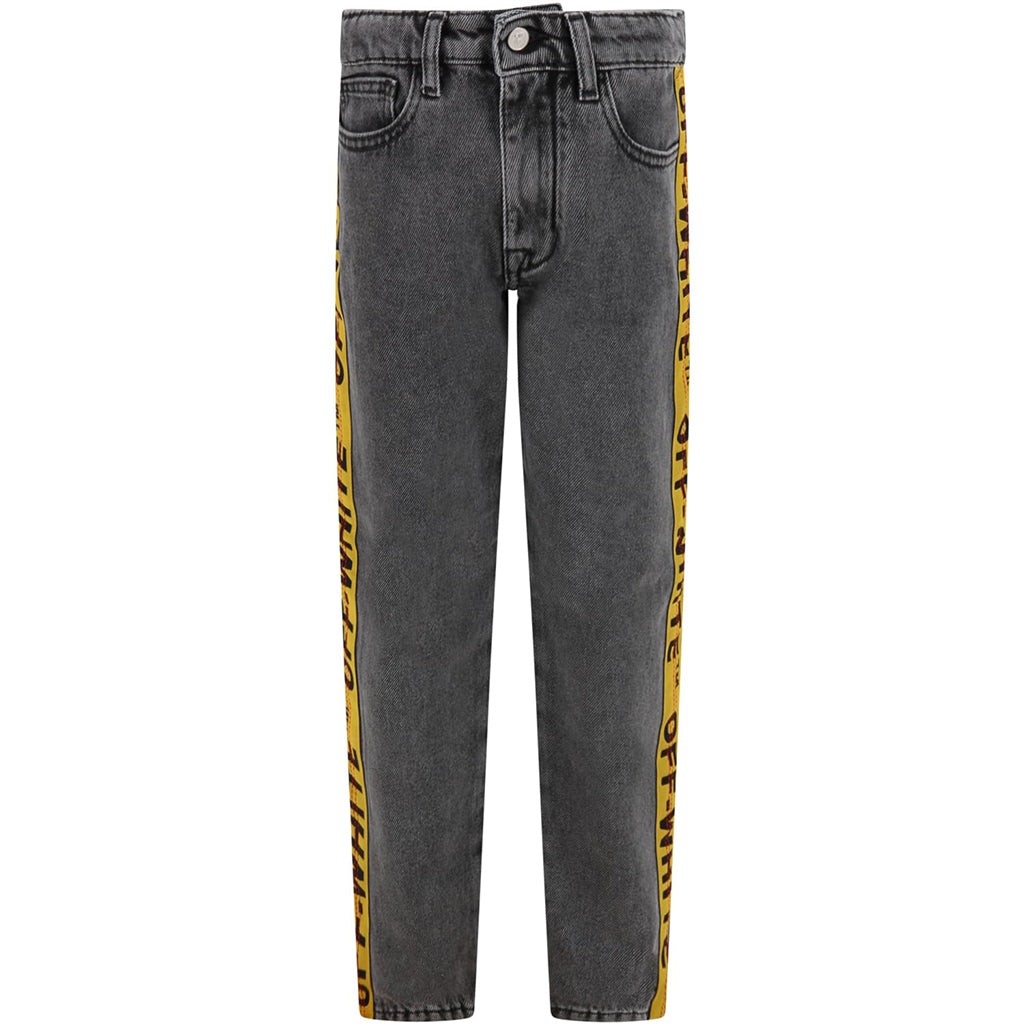 ow-Gray Denim Jeans-obya004c99den0010718