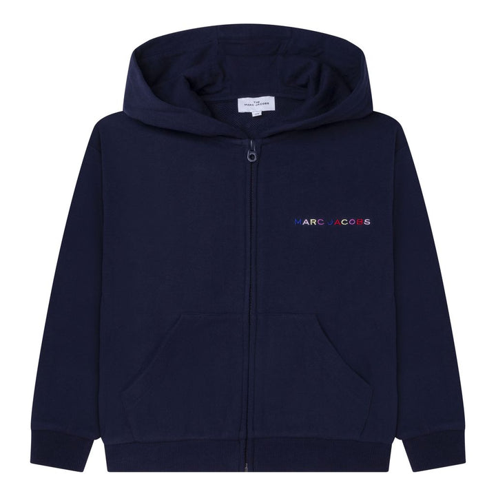 mj-w15628-84e-Navy Logo Hoodie