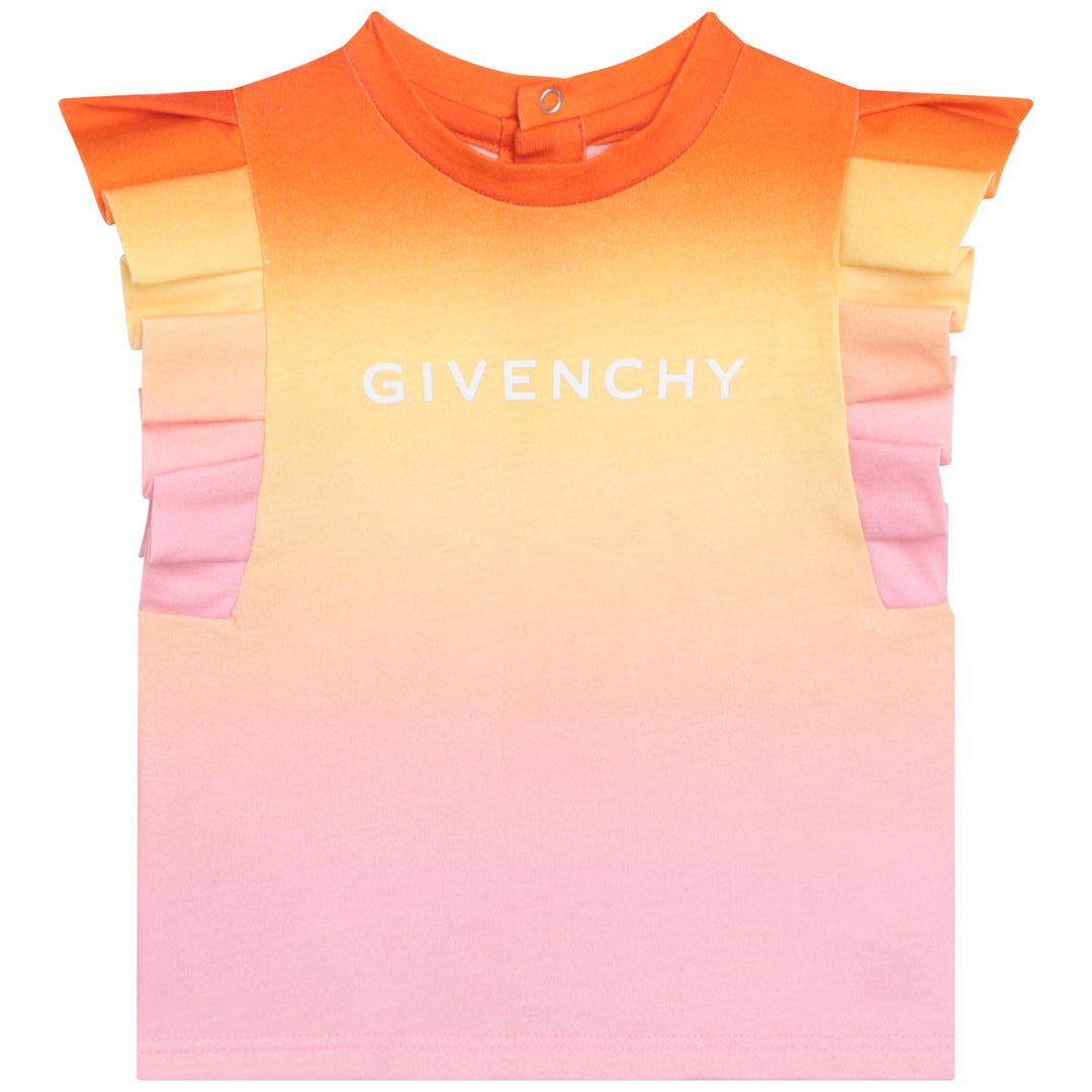 givenchy-h05259-z40-bg-Multicolor Logo T-Shirt