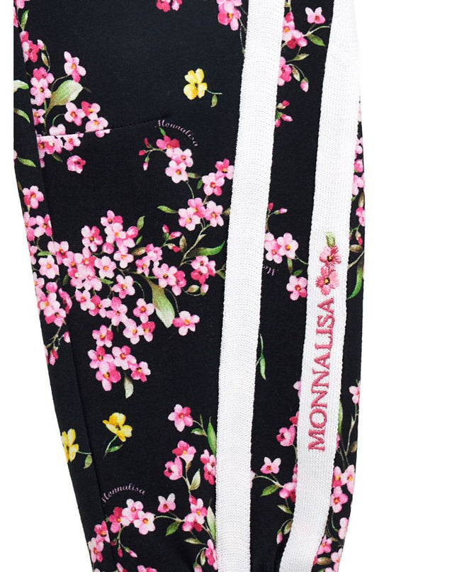 monnalisa-Black Floral Print Sweatpants-190418-0023-5095_kids atelier