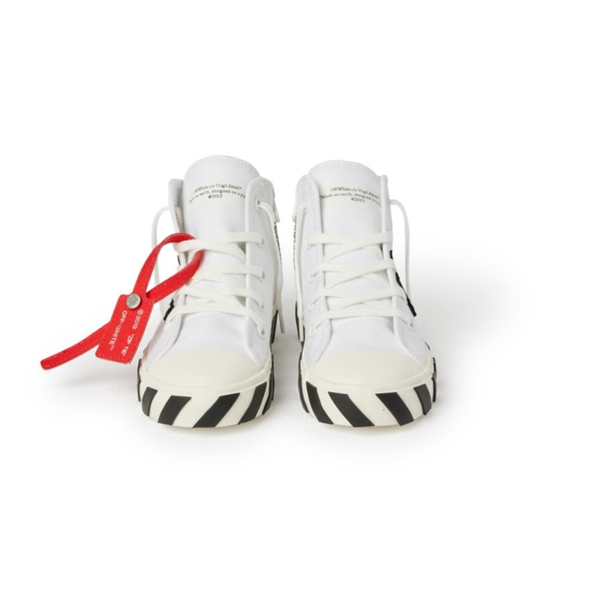 off-white-obia009s23fab0010110-White Vulcanized Mid-top Sneakers