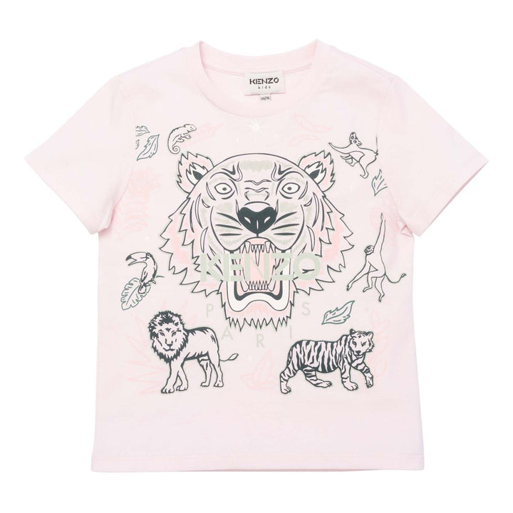 kenzo-Pink Tiger T-Shirt-t-k15169-454