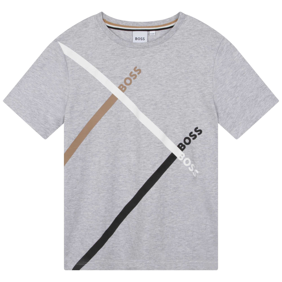 boss-j25o62-a32-Gray T-Shirt