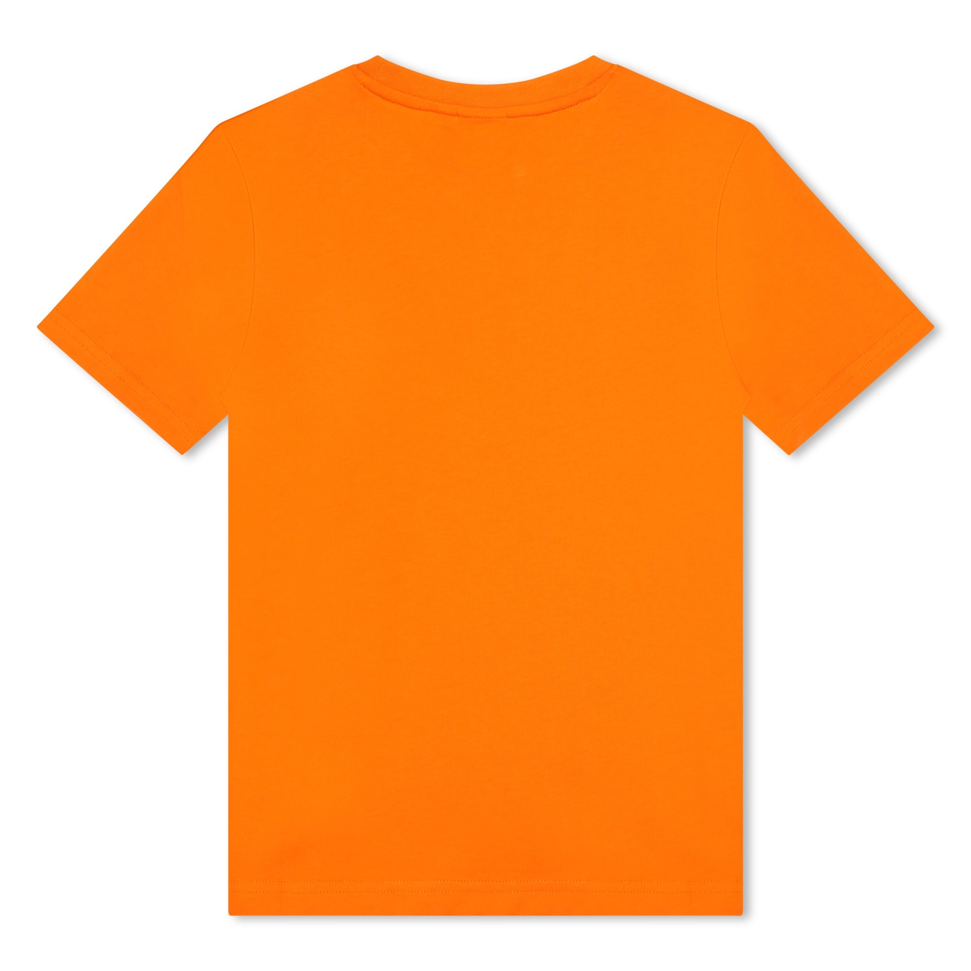 Orange boss shop t shirt